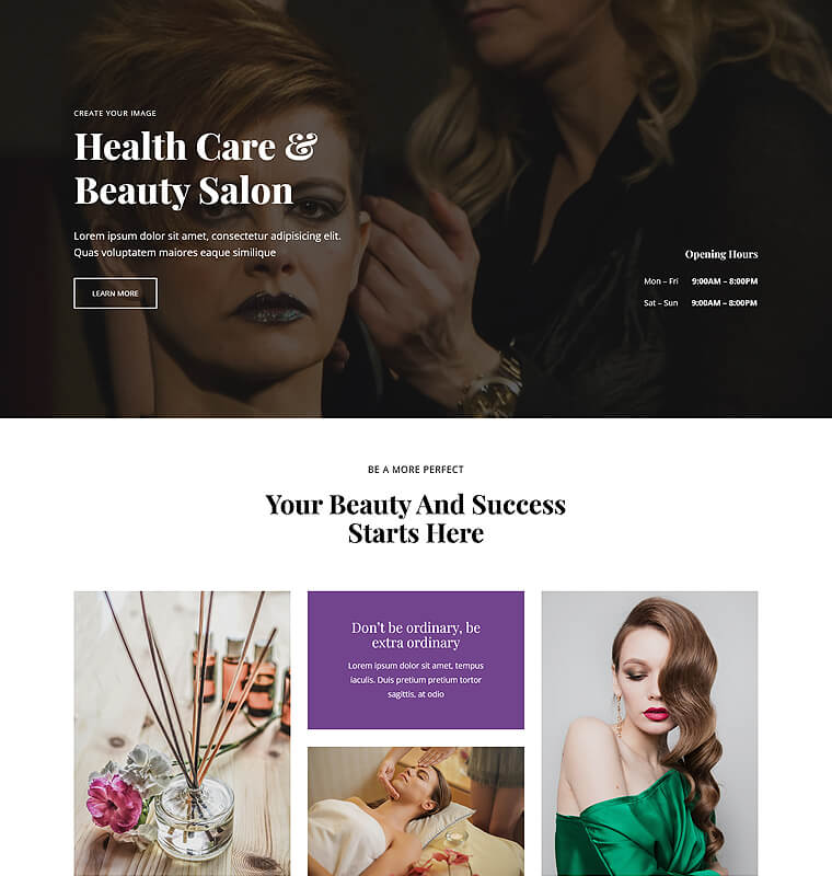 Home Page – Patterns Beauty Kits