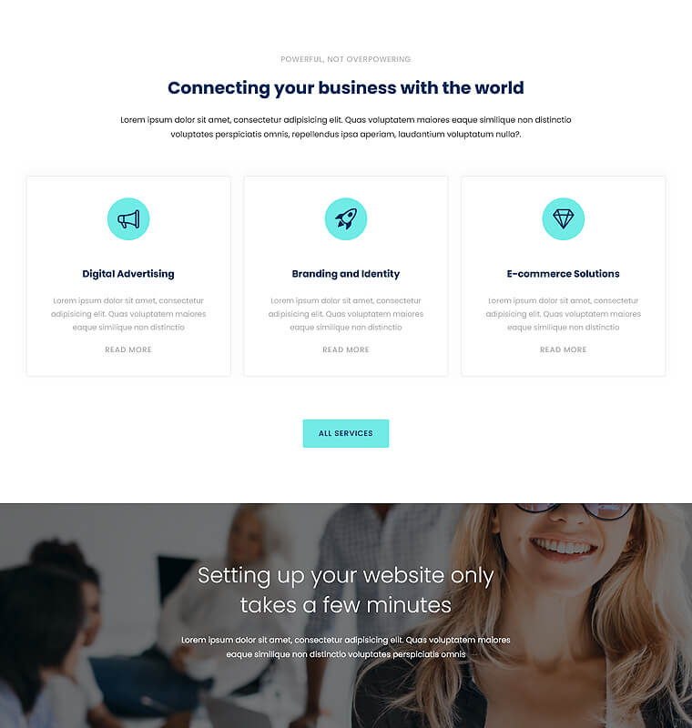Service Page – Patterns Business Kits